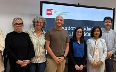 CAAAD  SE REUNE  EN LA SEDE DE ASPACE TOLEDO CON SUS ENTIDADES  EN CASTILLA LA MANCHA PARA DEBATIR SOBRE LA SOSTENIBILIDAD ECONÓMICA DE LOS SERVICIOS QUE SE PRESTAN A LOS COLECTIVOS DE LA DISCAPACIDAD.