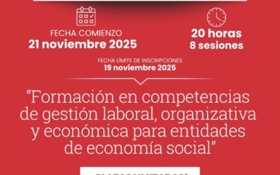 En CAAAD Creamos “Espacio de Convergencia”. Ciclos formativos con propuestas especializadas dirigidas exclusivamente a nuestras entidades vinculadas