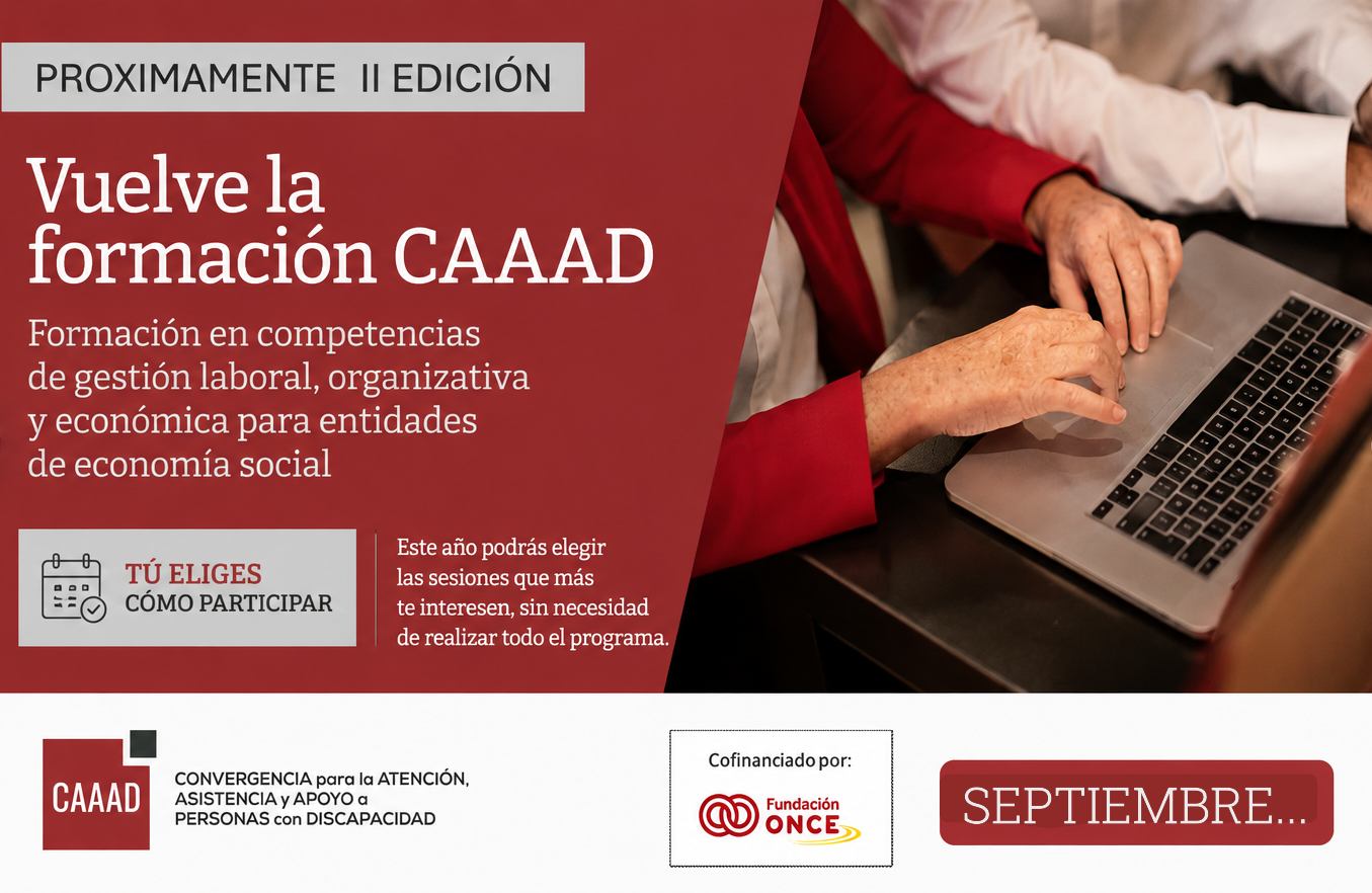 CAAAD – Vuelve la formación en Septiembre (2026) CAAAD - Vuelve la formación en Septiembre (2026)