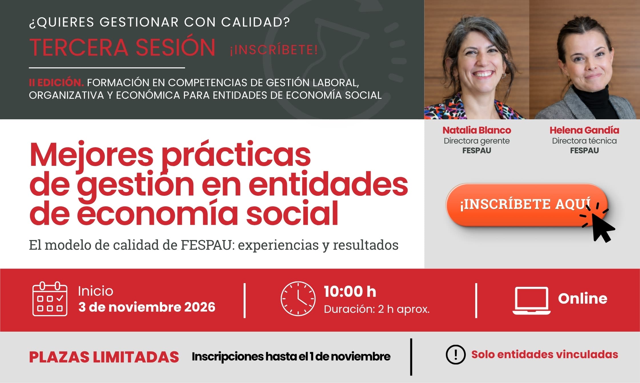 CAAAD BANNER WEB - PROGRAMA FORMATIVO CAAAD - II EDICIÓN - 3 SESIÓN